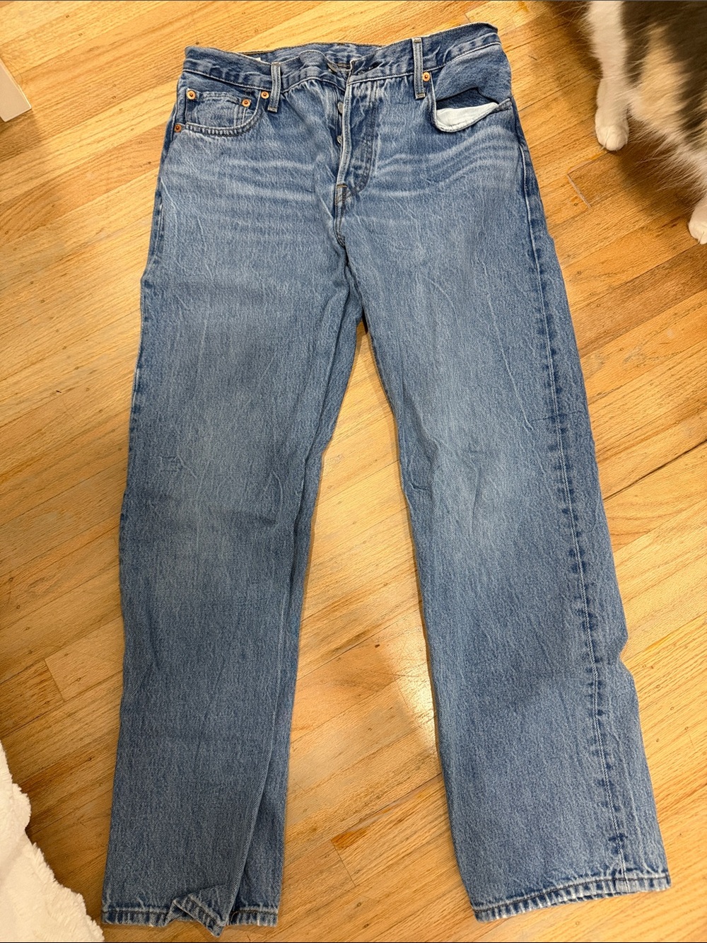 Levi's Light Blue Straight-Leg Women's Jeans